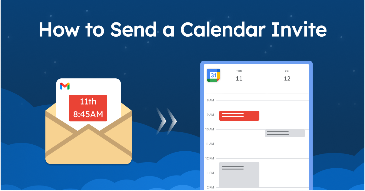 How To Send A Calendar Invite In Gmail