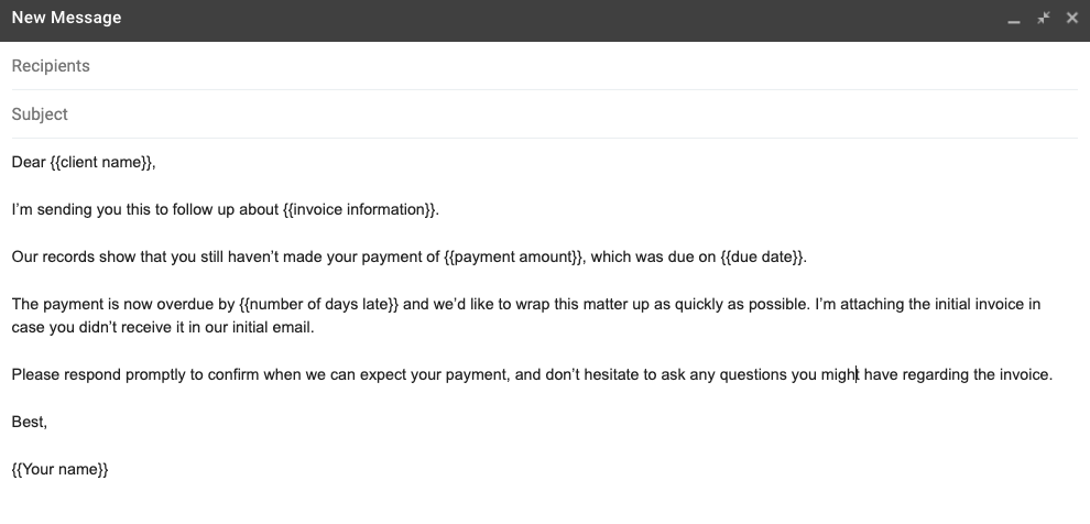 How to Write a Past Due Invoice Email (Templates   Samples Inside)