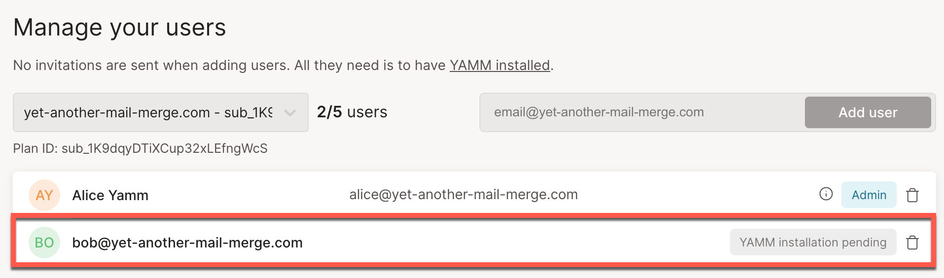status-user-install-YAMM