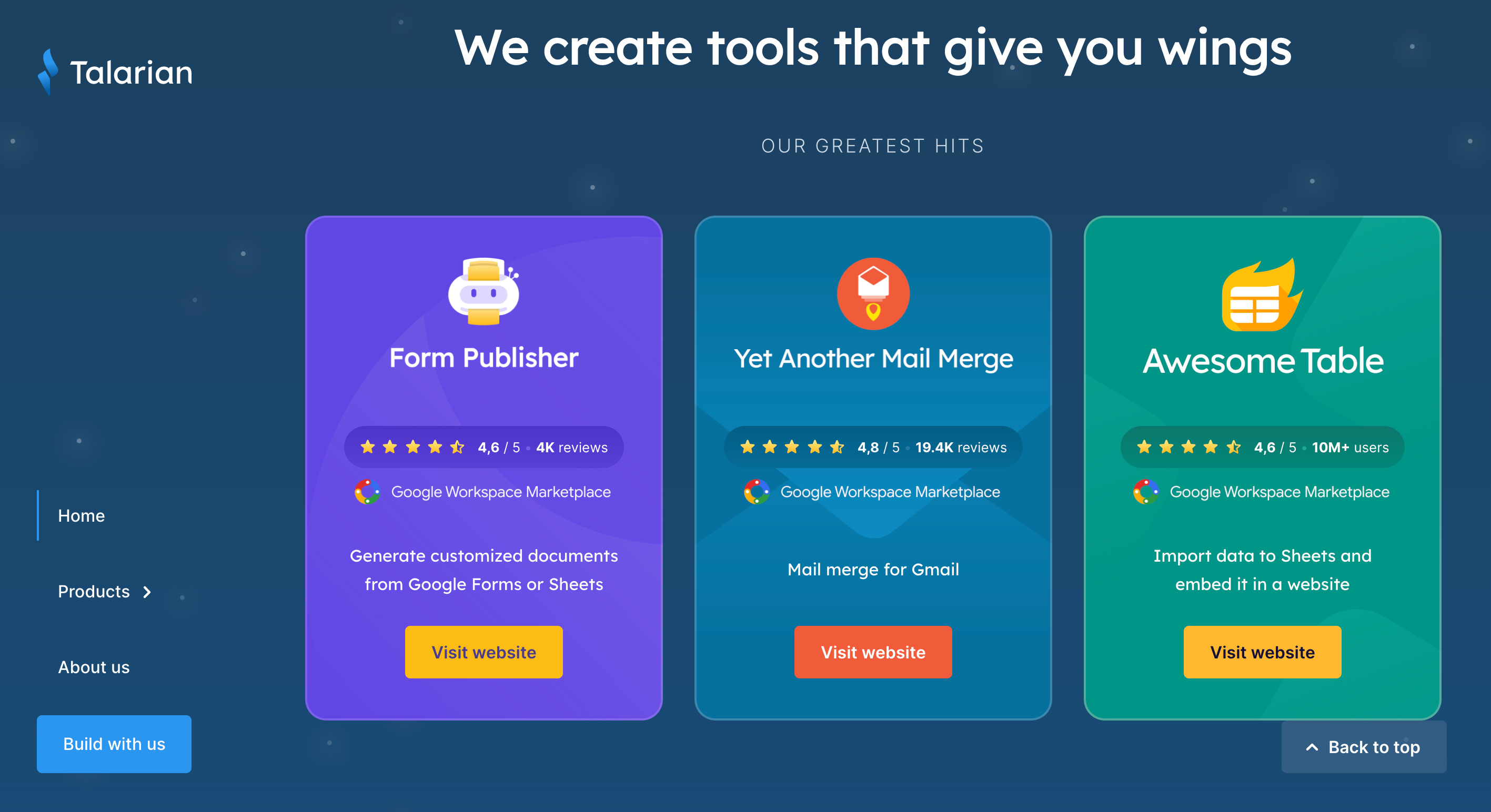 access-talarian-website-from-YAMM-website