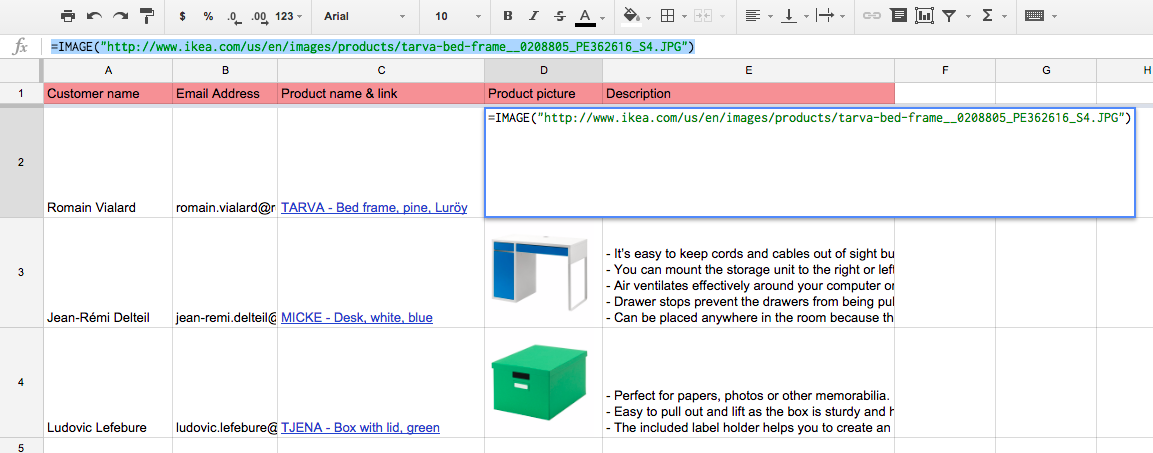 different-links-images