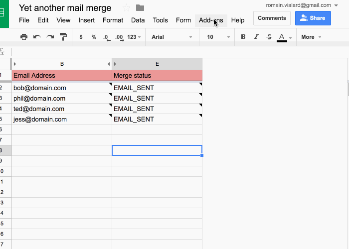 Click tracking