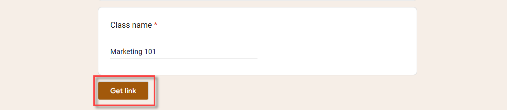 Google Form prefilled with a recipient value before getting the link