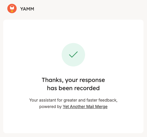 YAMM polls